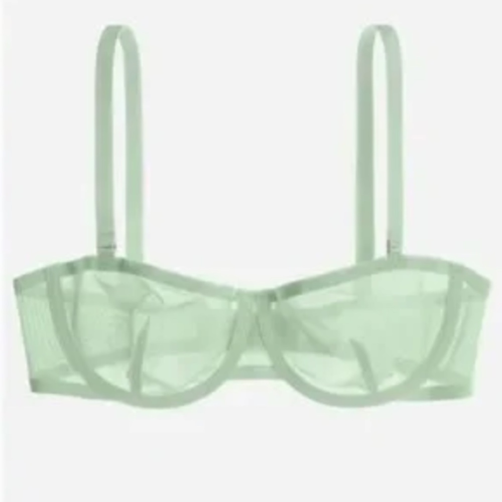 Cuup Balconette Bra - Mint Green 36C
